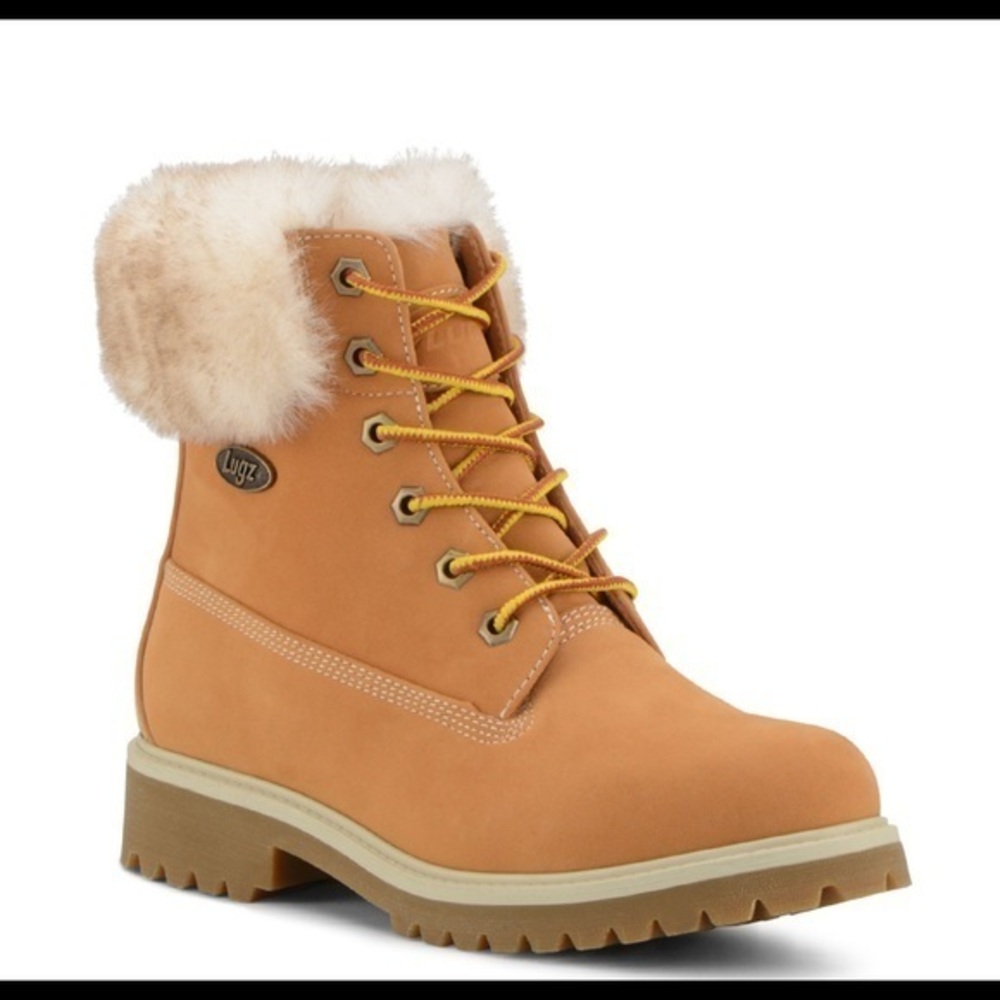 Lugz Women's Convoy Fur Fashion‎ Boot, Golden… size 9